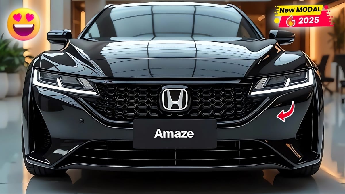 Honda Amaze New Car 2025: ऑटोमोबाइल मार्केट में तहलका मचा रही होंडा की ये शानदार लुक वाली गाड़ी