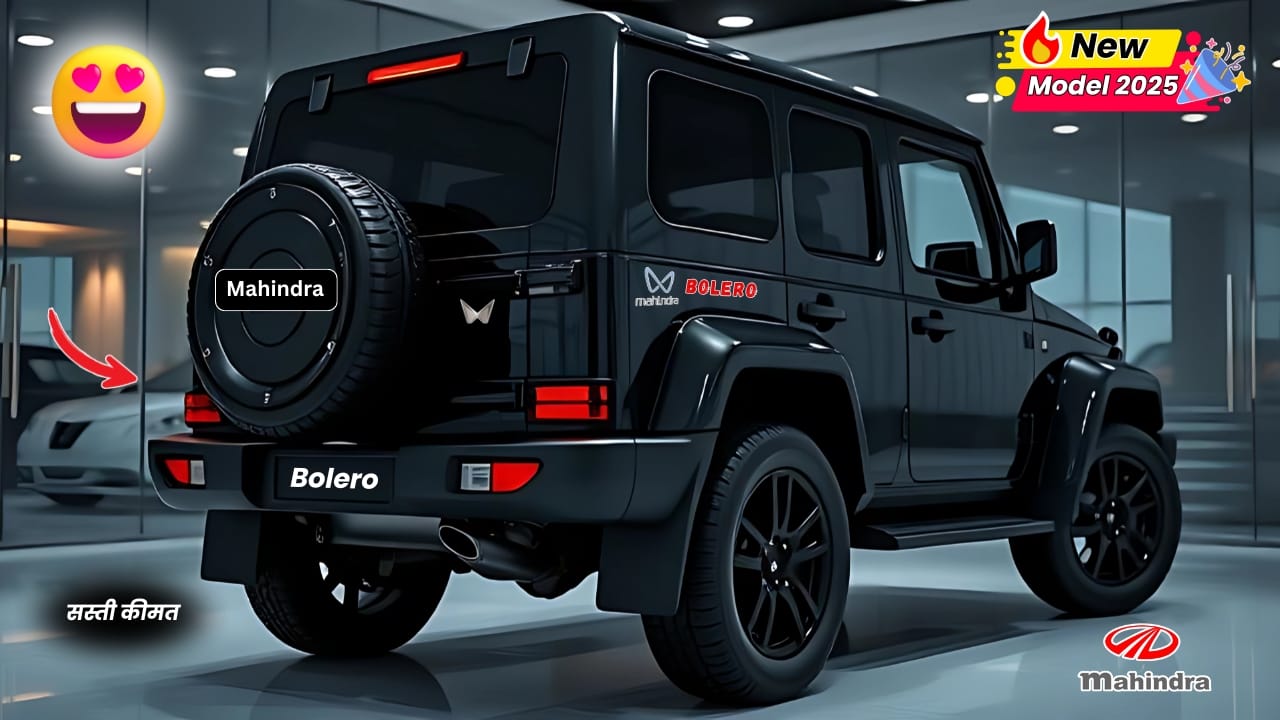 Mahindra Bolero New 2025 Mahindra's 9 seater luxury car is creating havoc in the slums at cheap prices